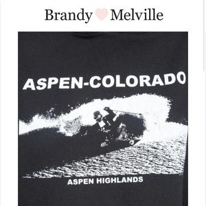 Brandy Melville Aspen Colorado Hoodie